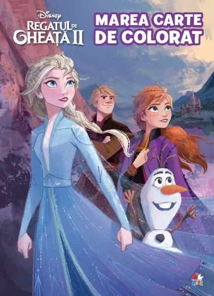 Disney. Regatul de gheaţă II. Marea carte de colorat