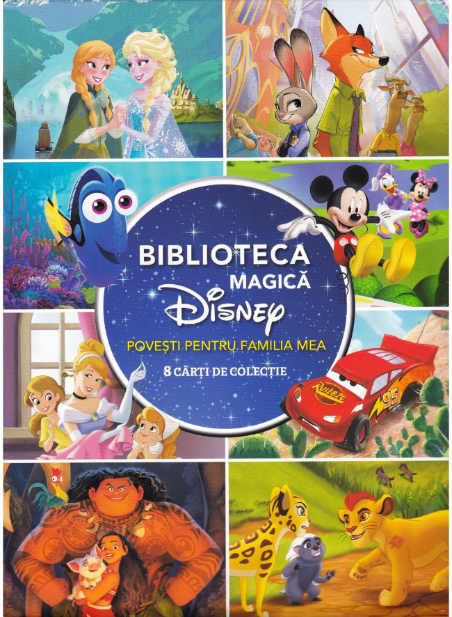 Pachet Biblioteca Magică Disney (8 cărți de colecție)
